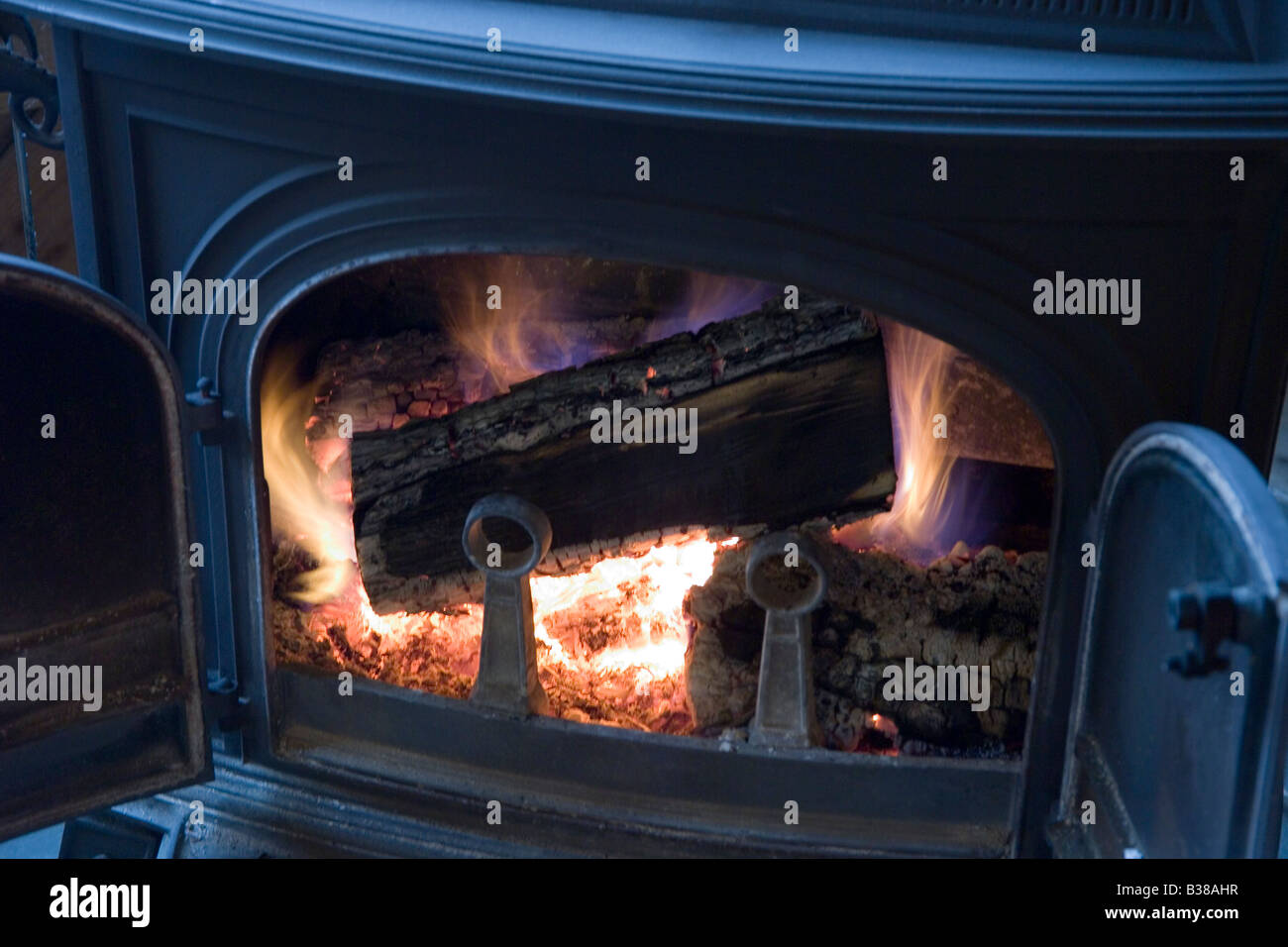 Fireplace Stock Photo