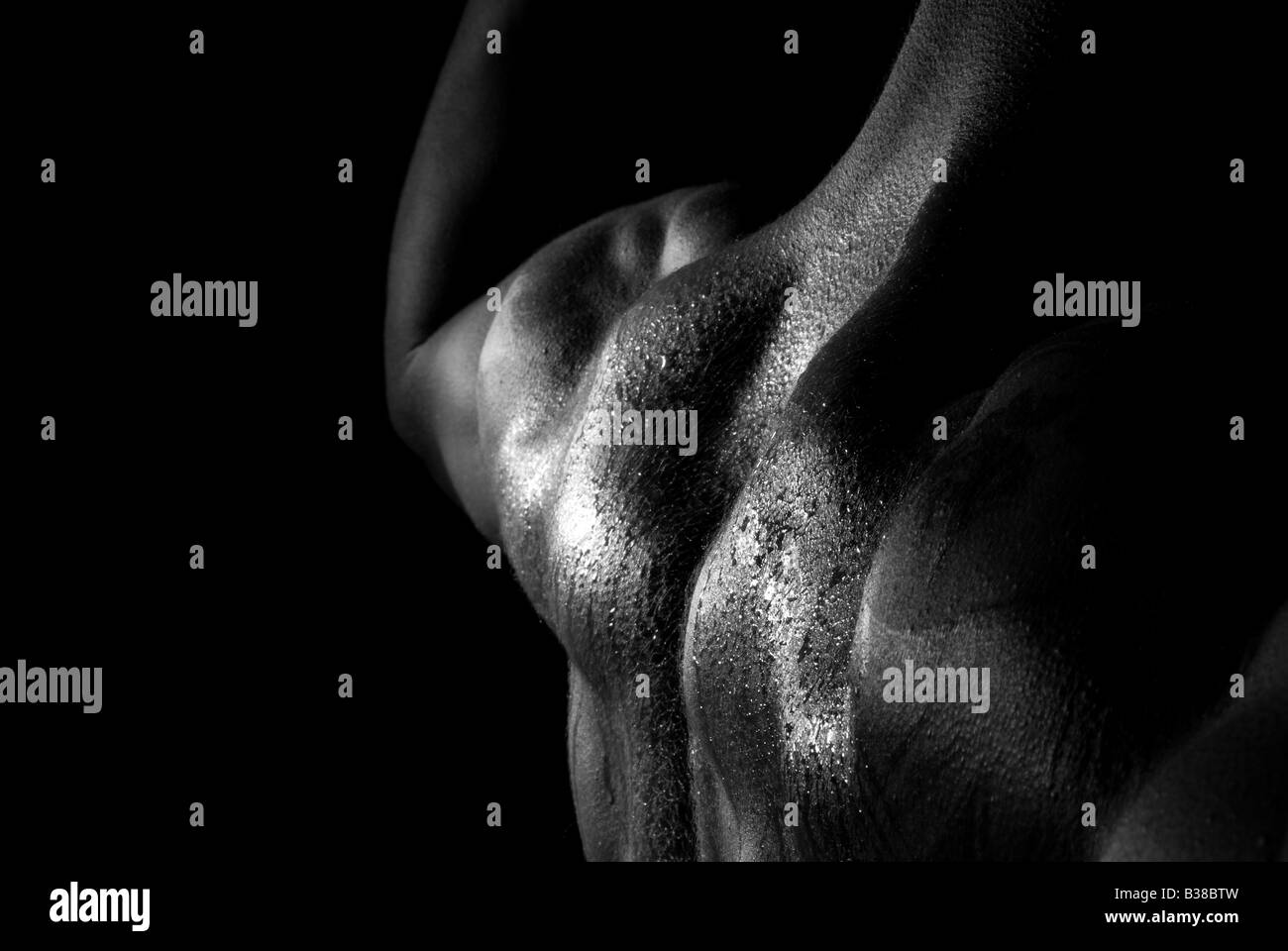 Deltoid exercise Black and White Stock Photos & Images - Alamy