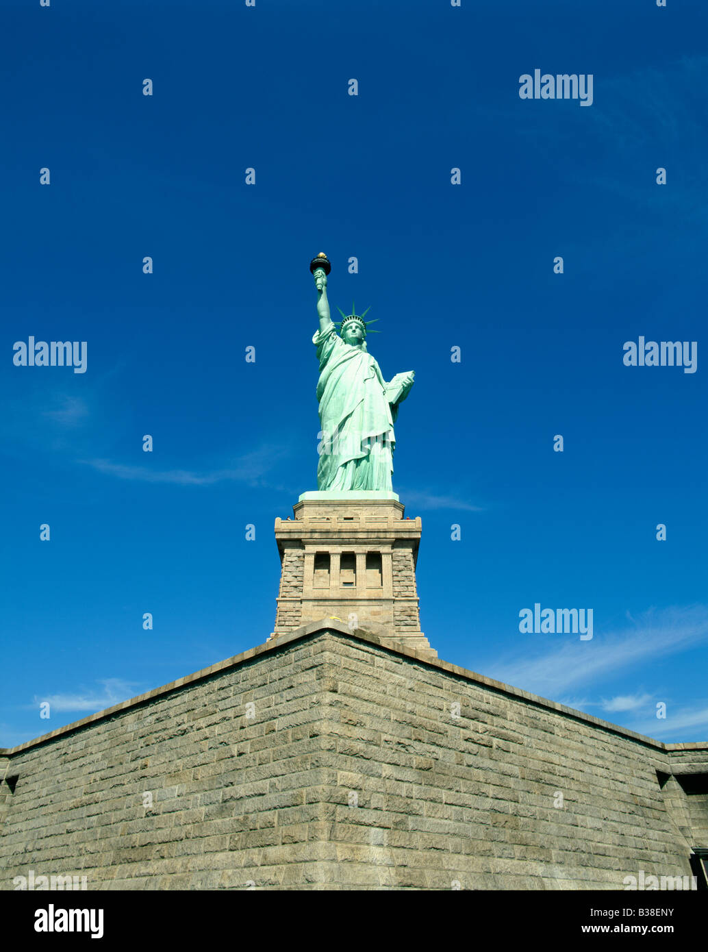 USA New York City Liberty Island Statue of Liberty Stock Photo Alamy
