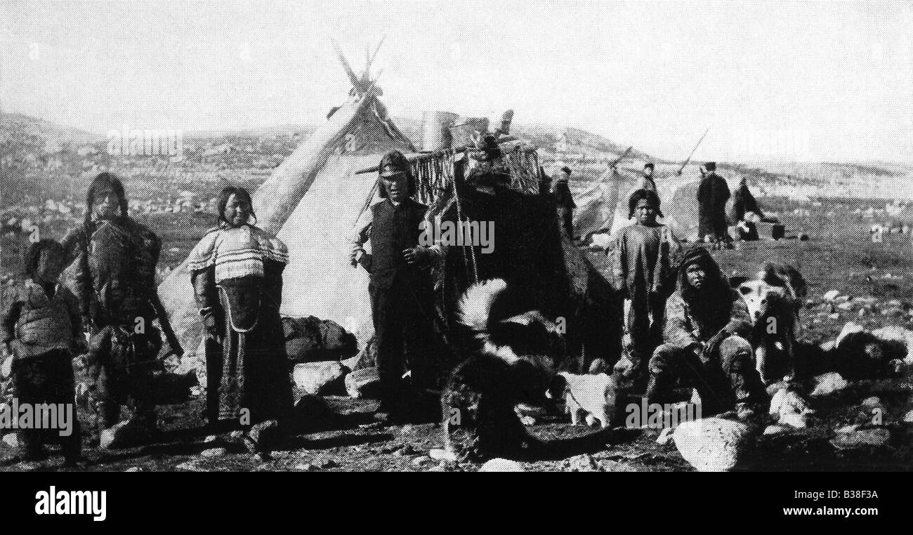 Eskimo Black and White Stock Photos & Images Alamy