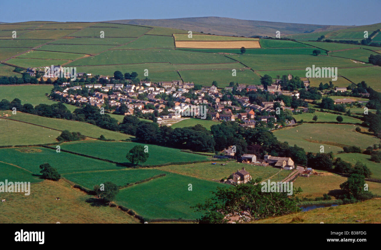 Rainow village, near Macclesfield, Cheshire, UK Stock Photo