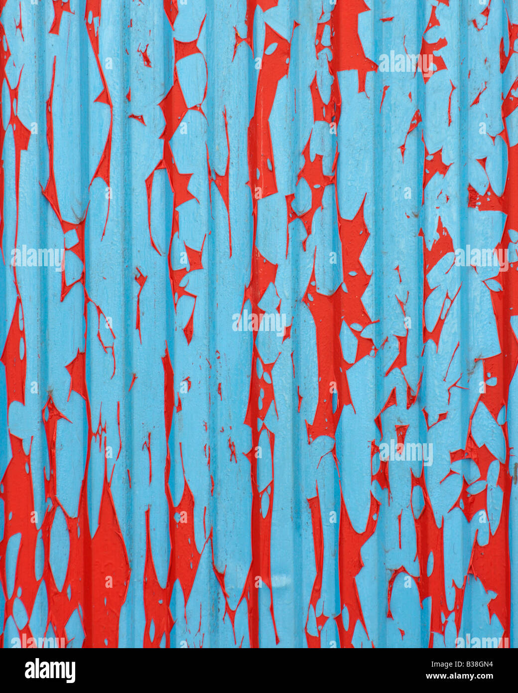 paint peeling off steel door Stock Photo Alamy