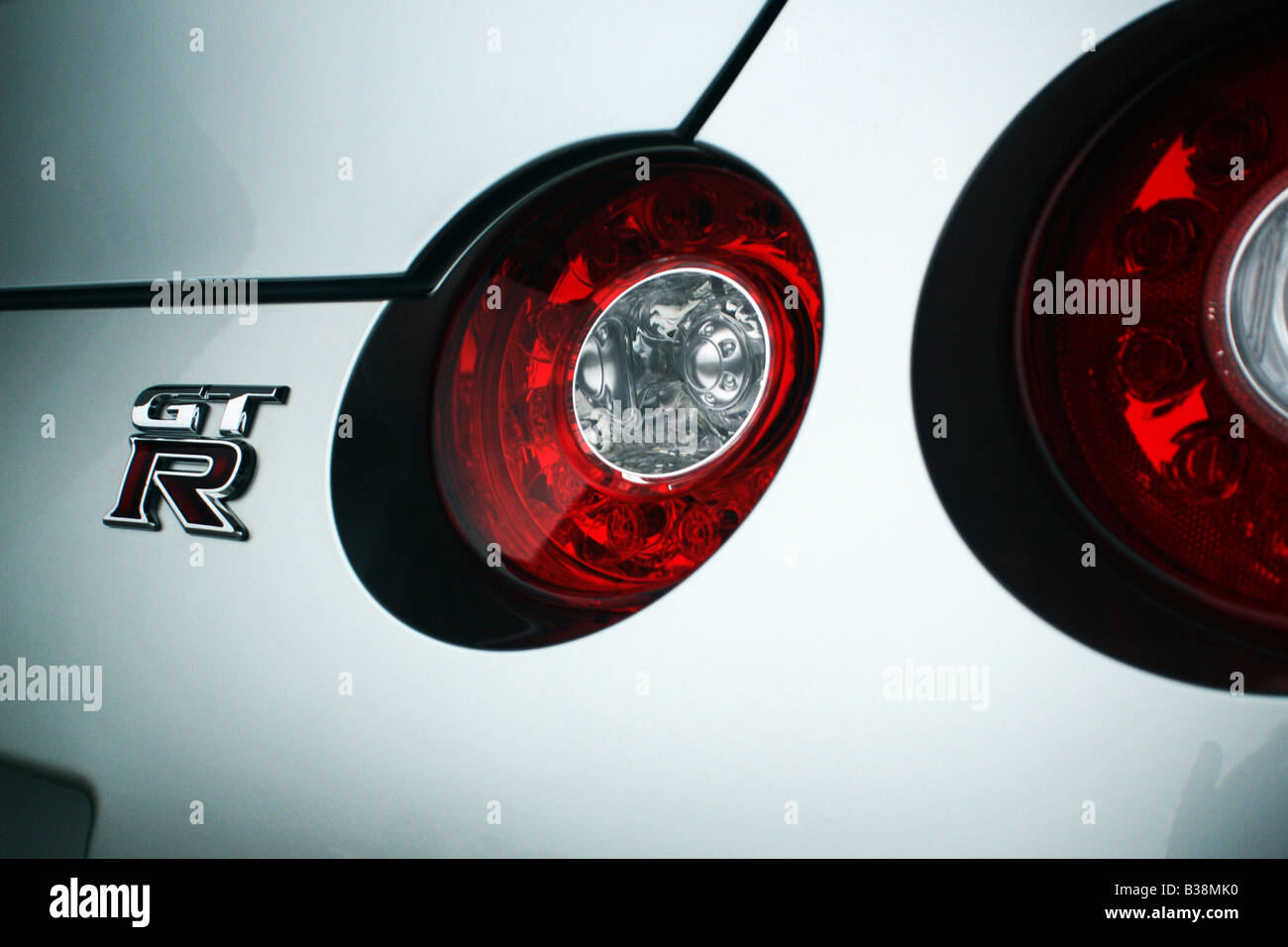 Nissan GtR tail lights Stock Photo Alamy