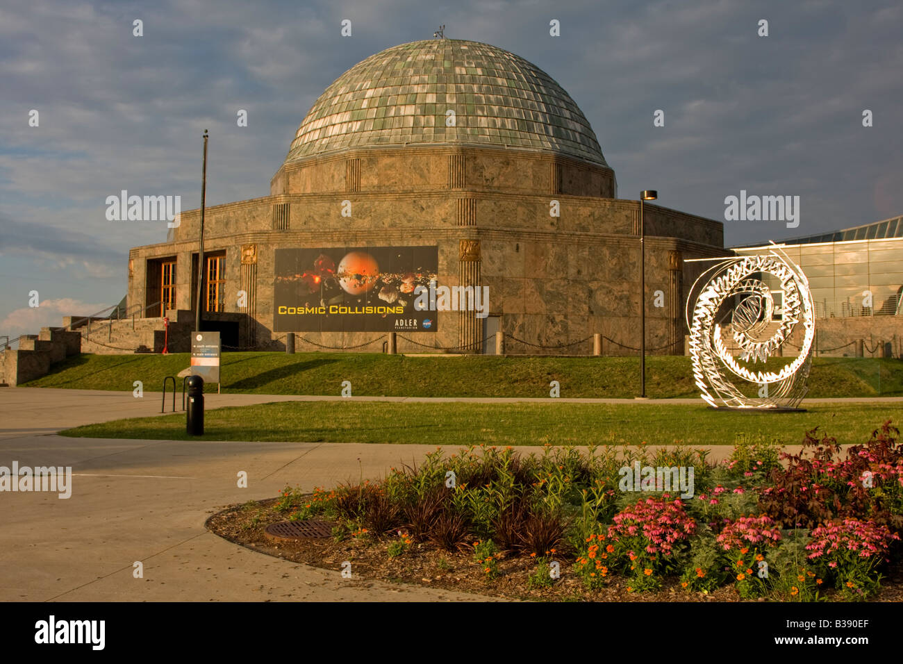 Chicago, Illinois. Adler Planetarium. Stock Photo