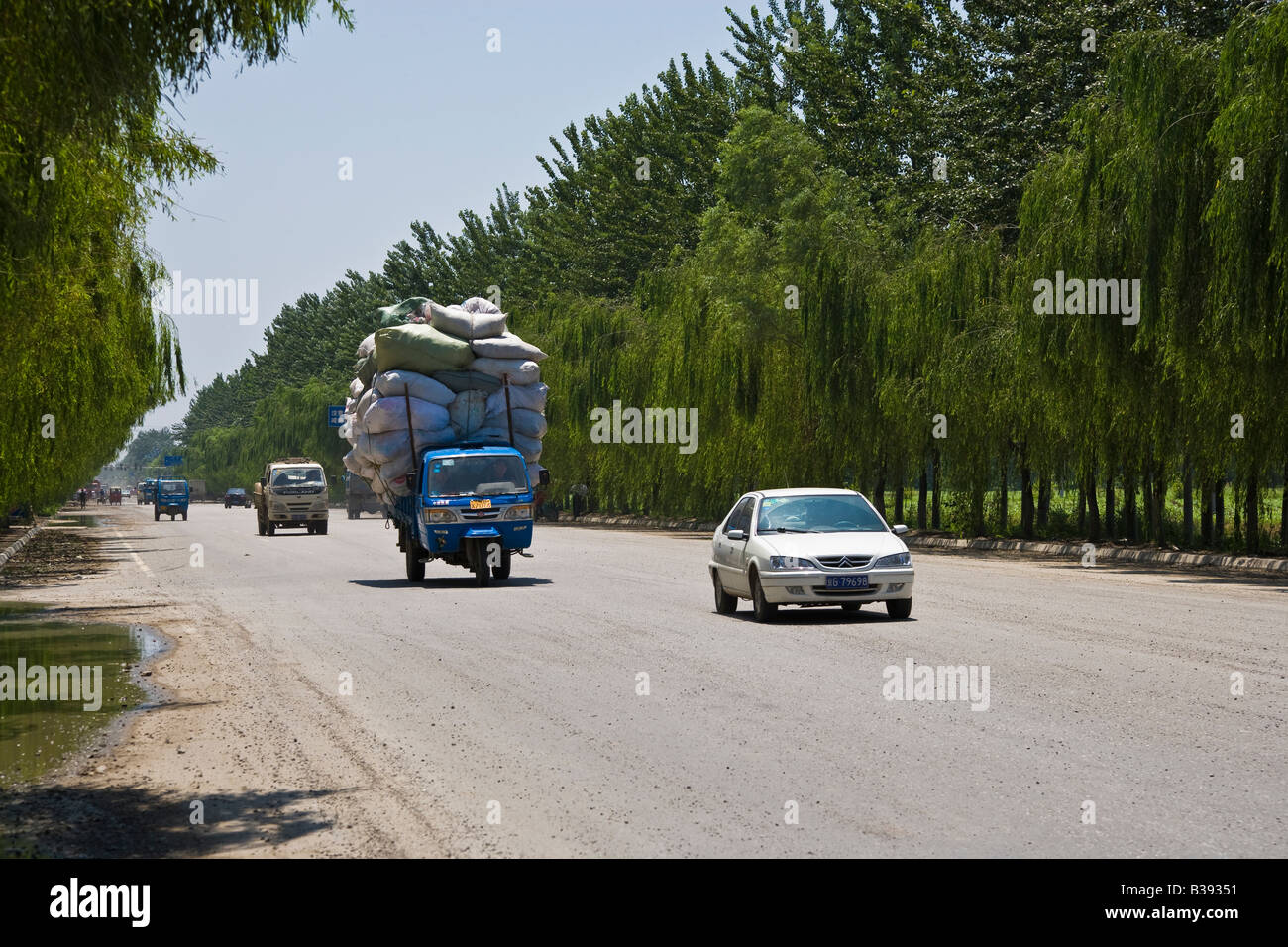 Overloaded Vehicles in China