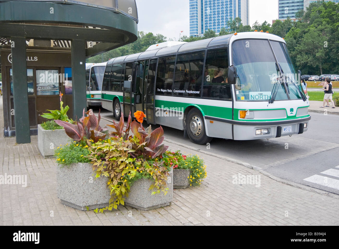 Canada Ontario Niagara Falls Shuttle Bus Stock Photo Alamy