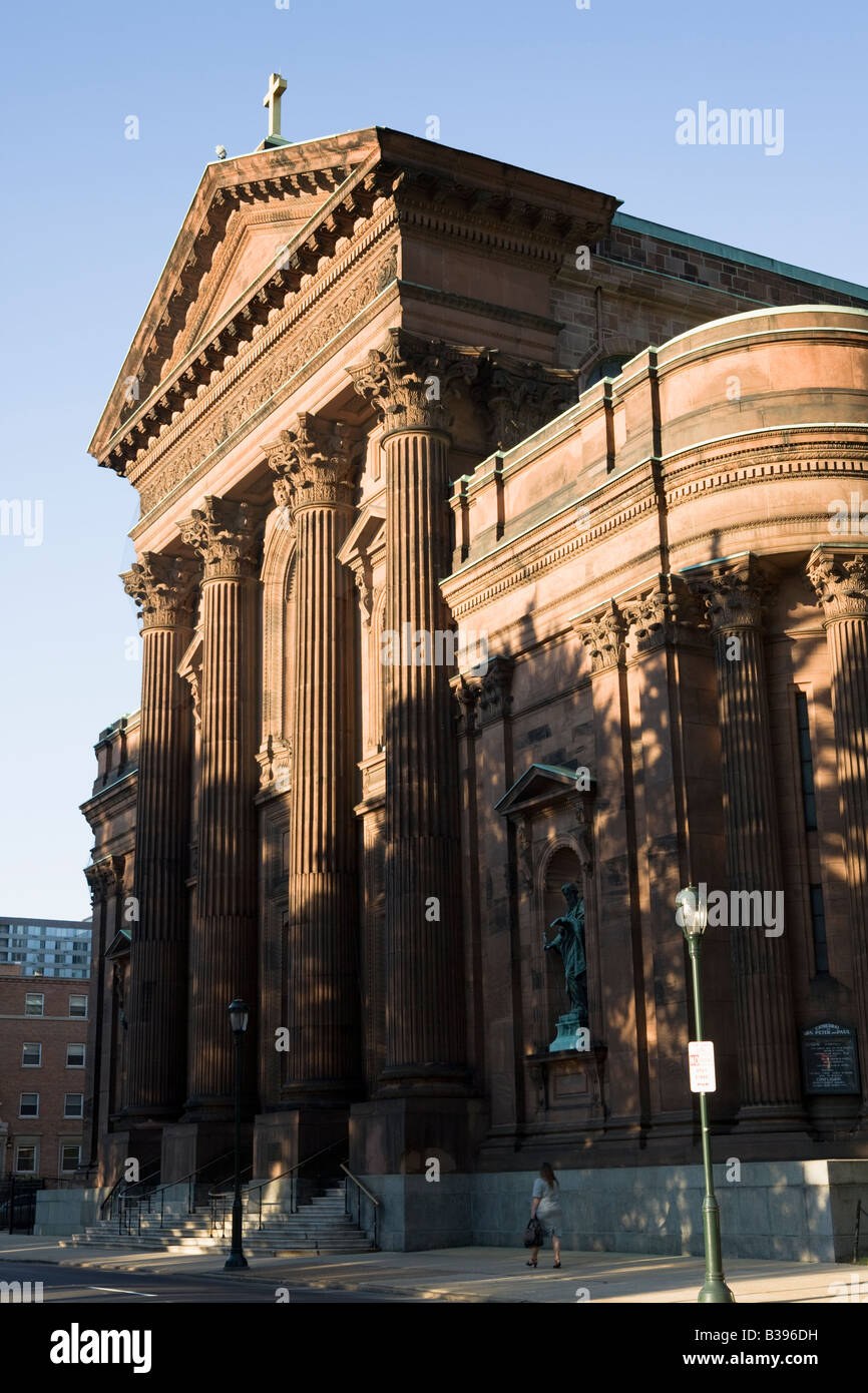 Cathedral of Saints Peter and Paul Philadelphia Pennsylvania Stock Photo