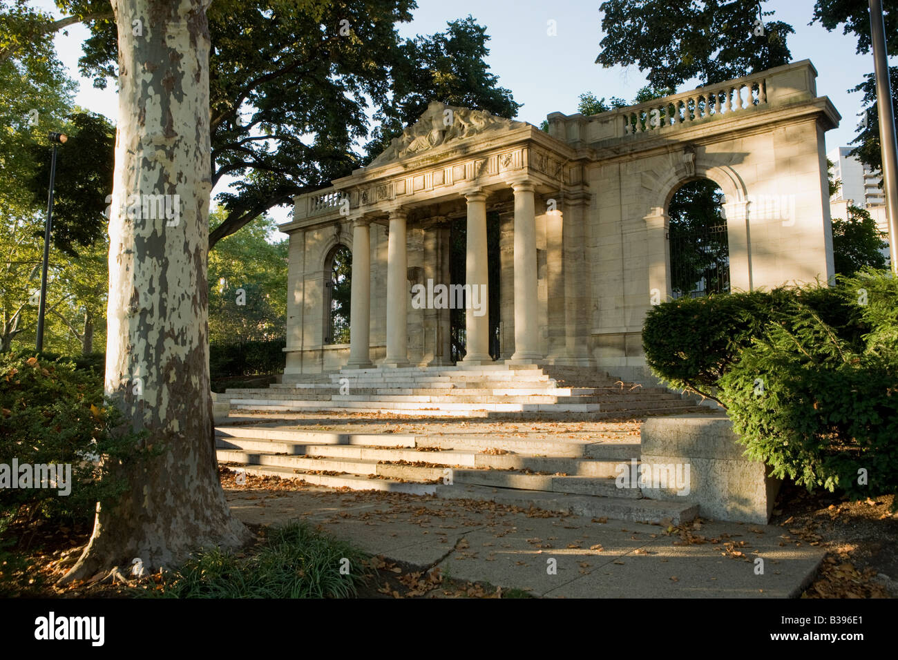 Rodin Museum Philadelphia Pennsylvania Stock Photo