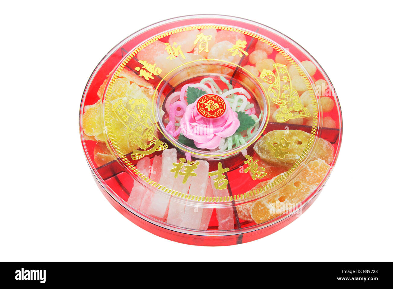 Chinese New Year Delicacies Stock Photo