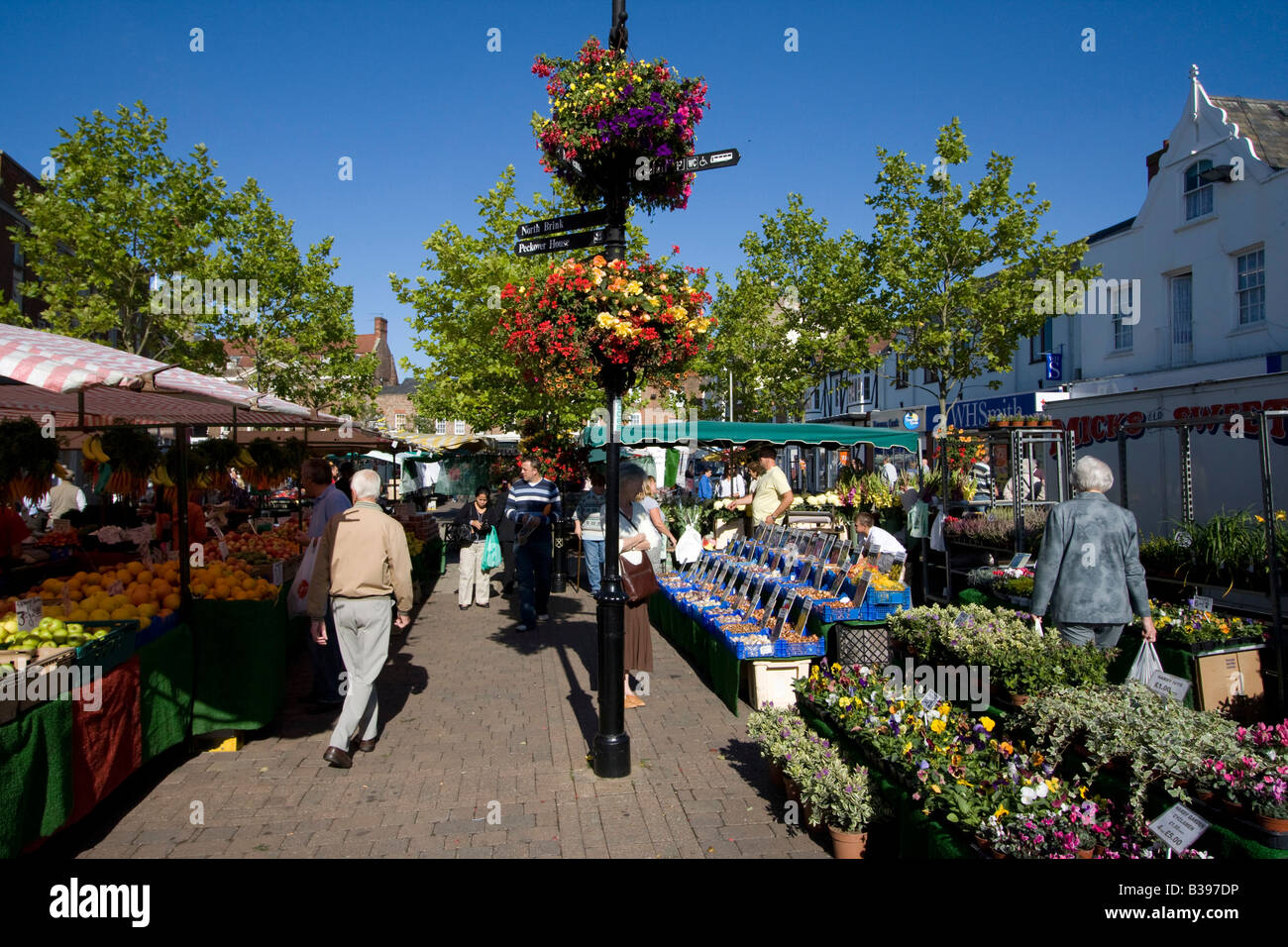 Wisbech market place town centre hires stock photography and images Alamy