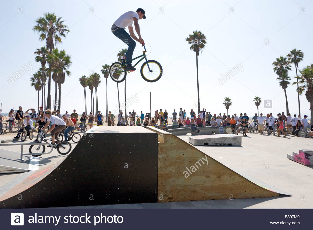 bicycle ramp jump