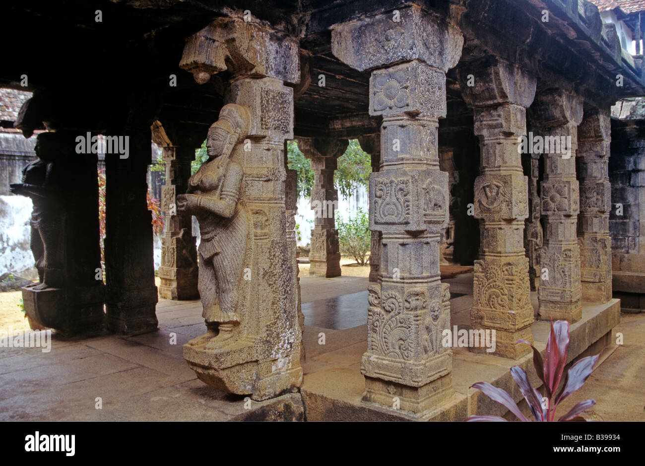 1145 Padmanabhapuram Palace Kerela State India Stock Photo