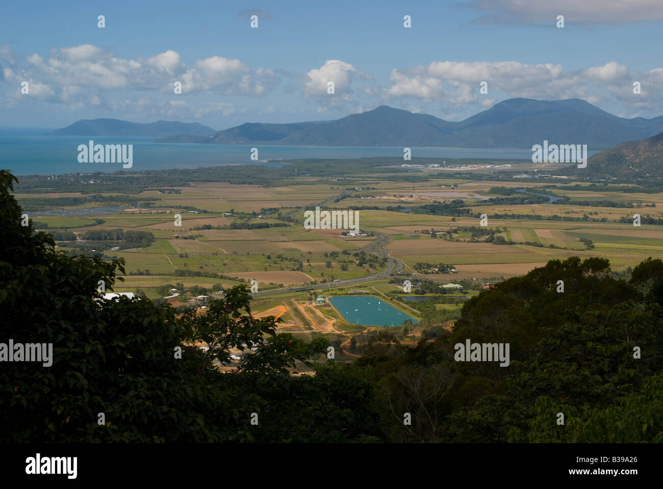 The Cairns hinterland in far north Queensland Stock Photo