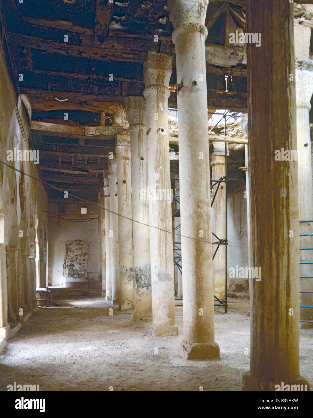 funerary mosque, Zafar Dhibin, Yemen Stock Photo