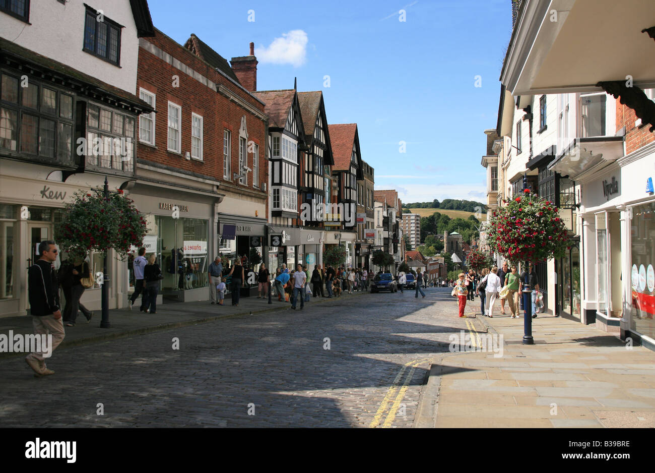 Guildford high street hires stock photography and images Alamy