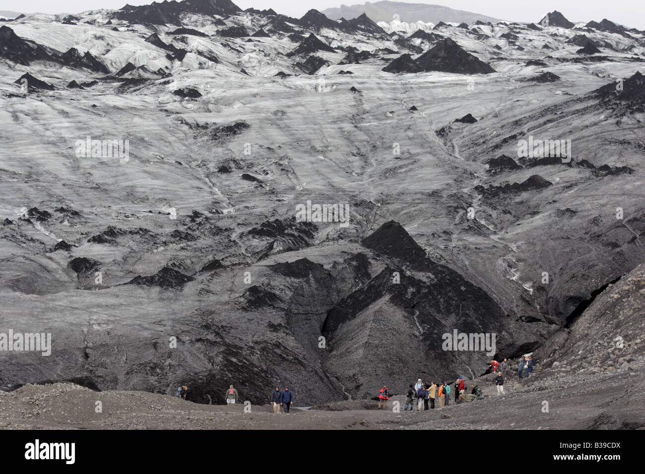 Myrdalsjokull glacier hike hi-res stock photography and images - Alamy