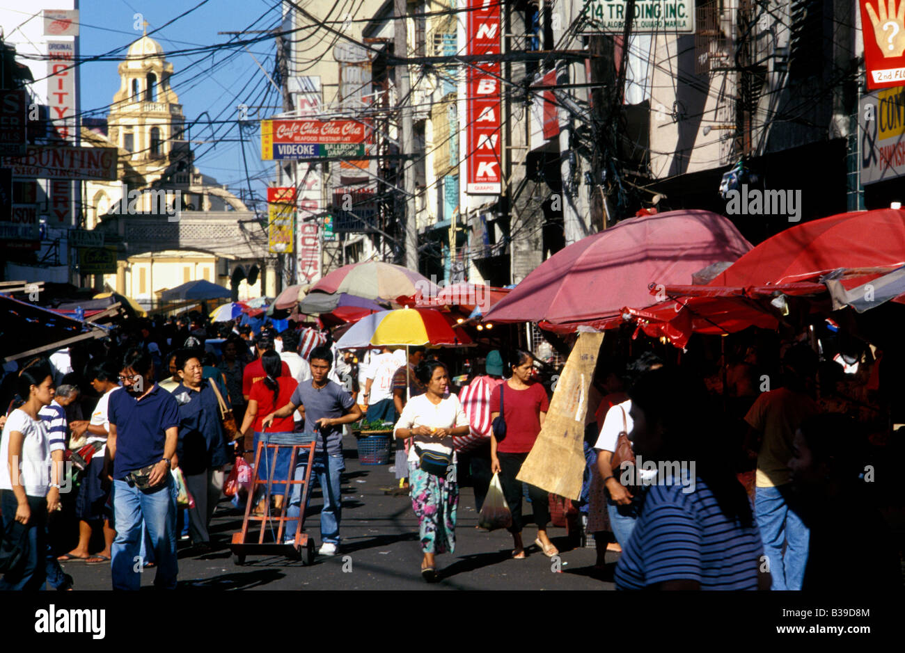 Market Quiapo Manila Philippines Stock Photos & Market Quiapo Manila