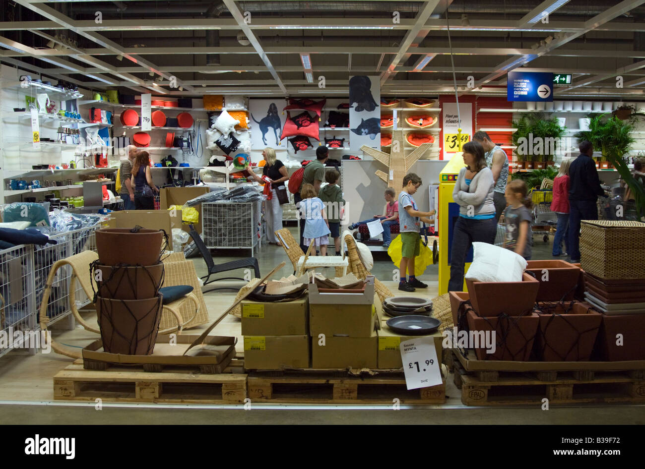 Ikea store Milton Keynes Buckinghamshire Stock Photo Alamy