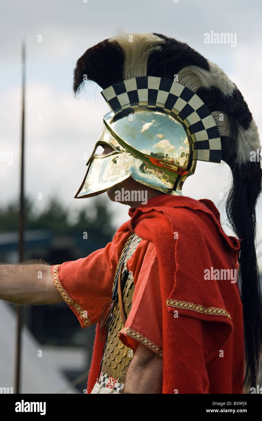 Ancient Greek Soldier Stock Photo