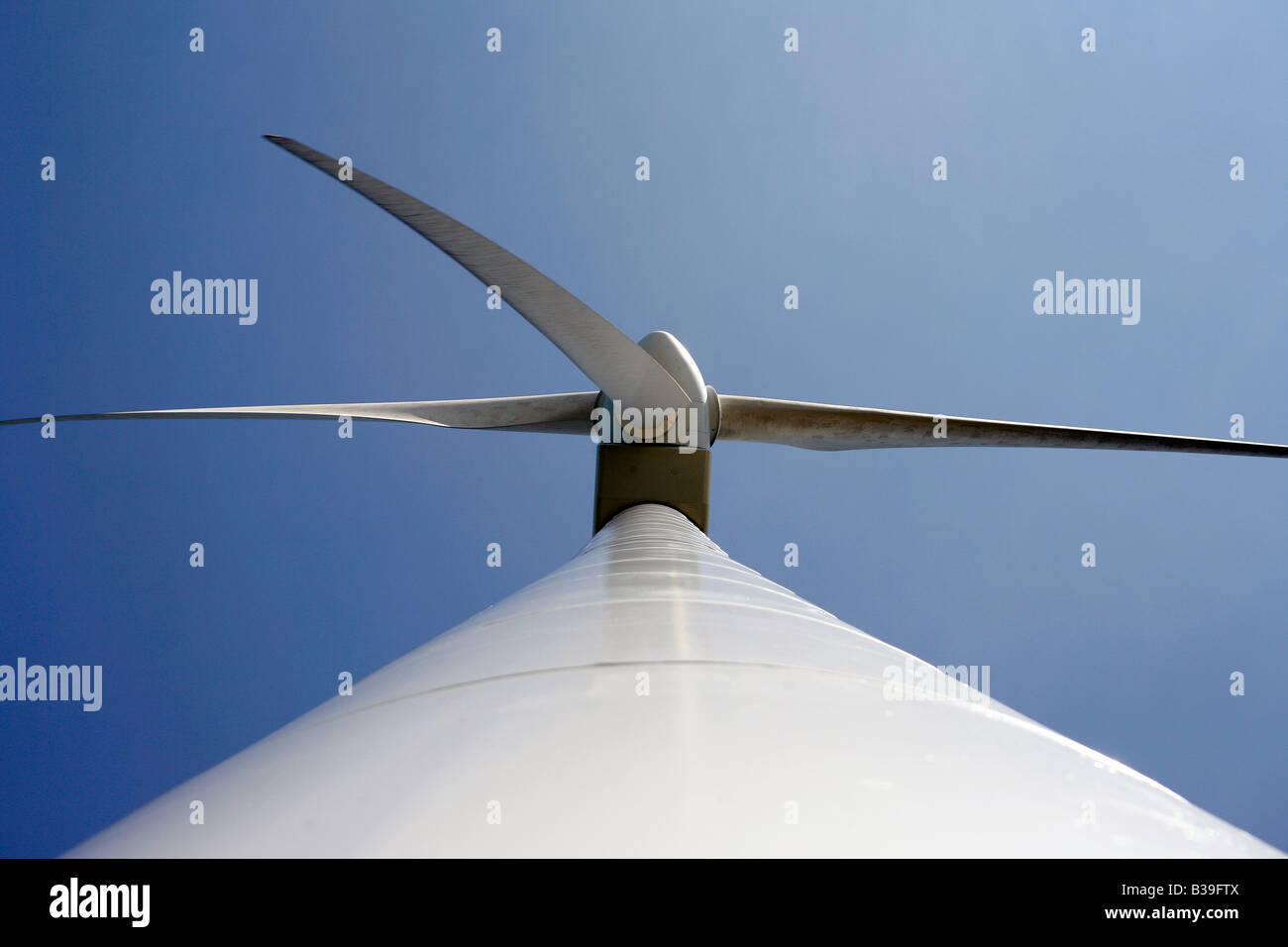 Wind turbine, Hull, Massachusetts Stock Photo