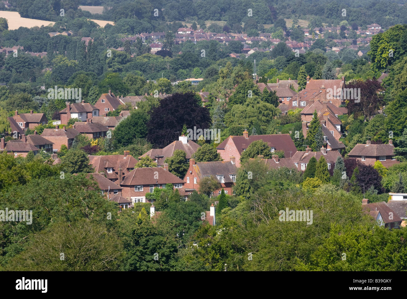 Commuter town of Berkhamsted - Hertfordshire Stock Photo