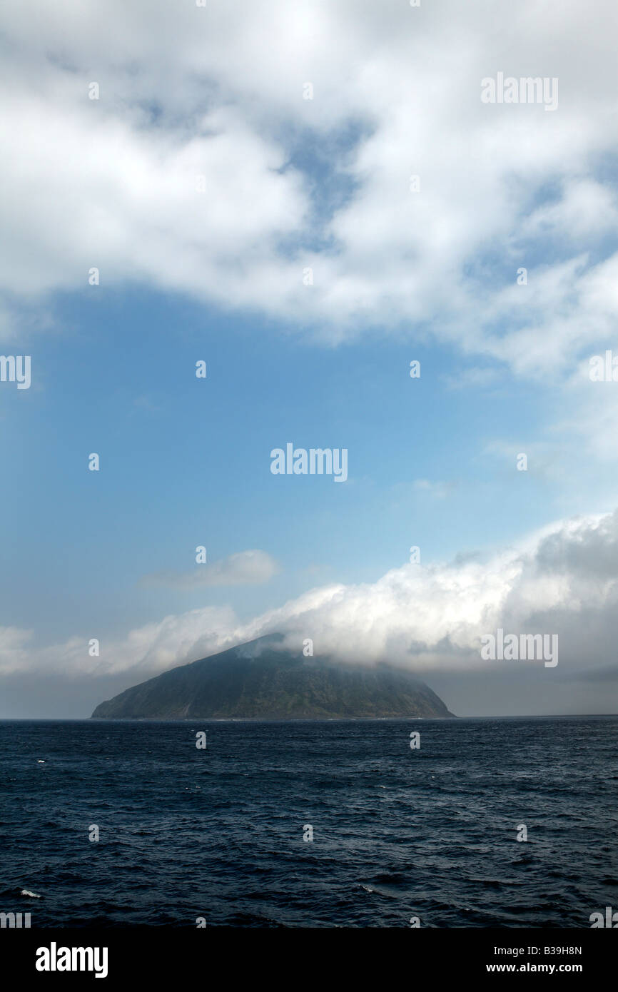 The Pacific island of Toshima Stock Photo