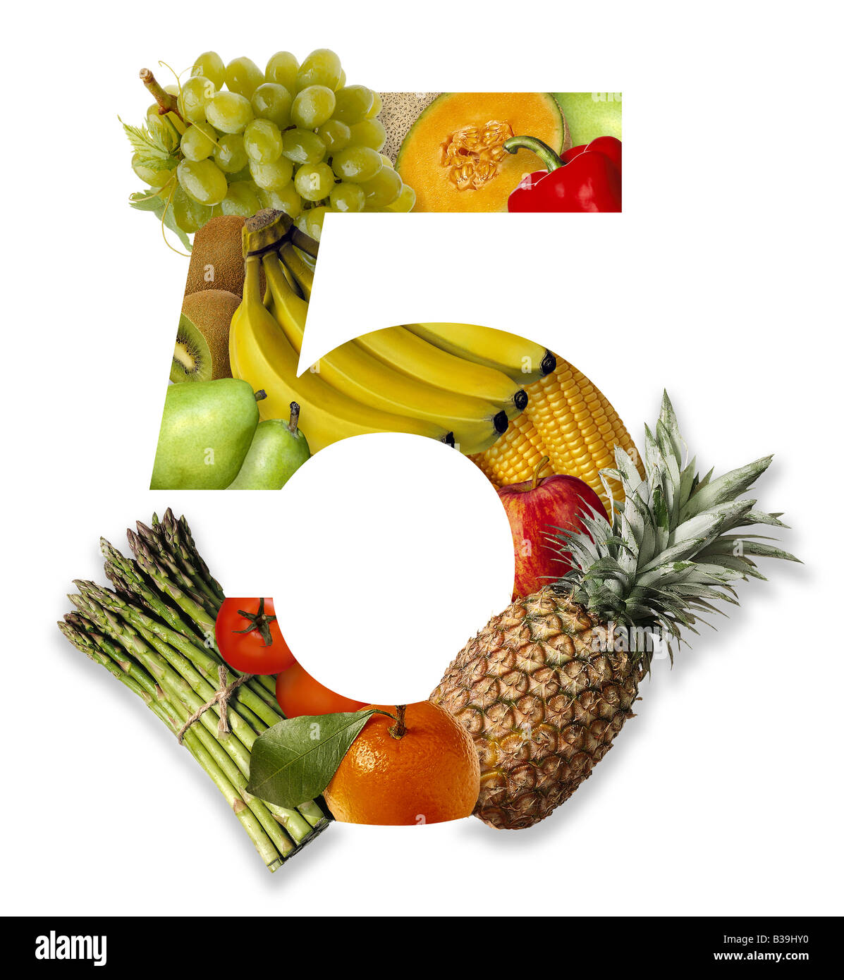 Number salad Cut Out Stock Images Pictures Alamy