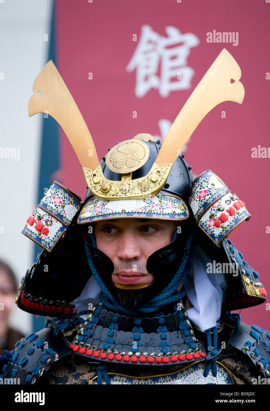 samurai warrior Stock Photo