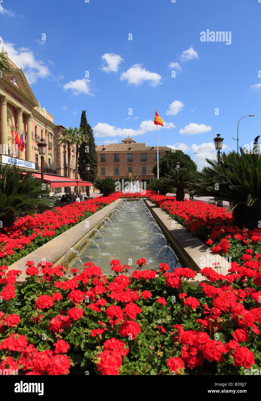 Murcia town Hall Stock Photo
