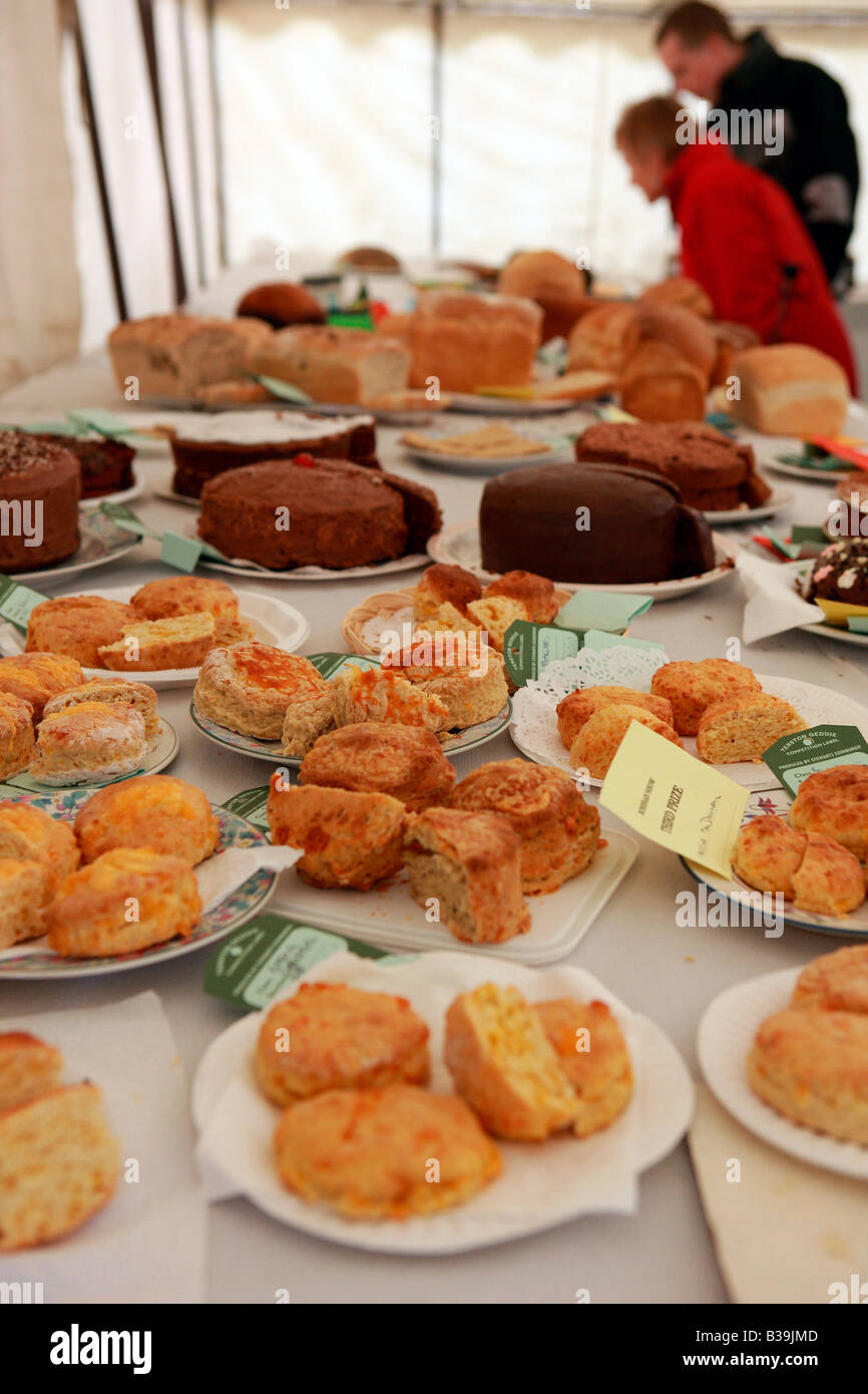 scones at home baking competition Stock Photo Alamy