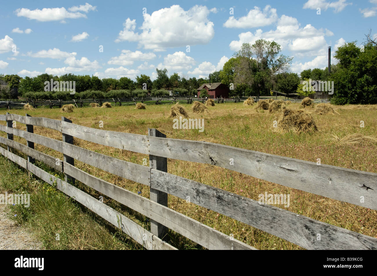 Firestone Farm at Greenfield Village in Dearborn Michigan USA Stock