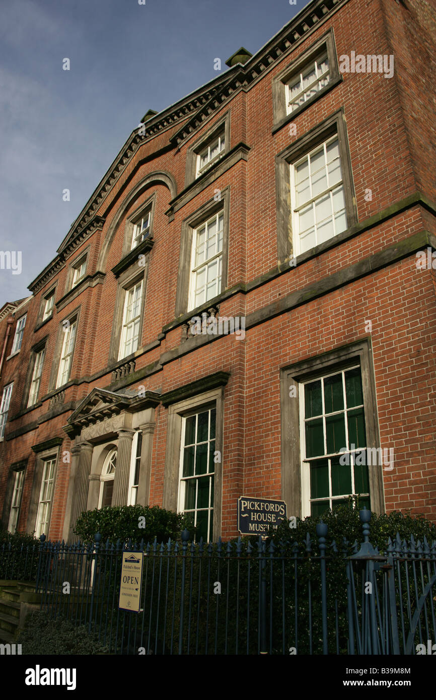 City of Derby, England. Pickford’s House Museum of Life and