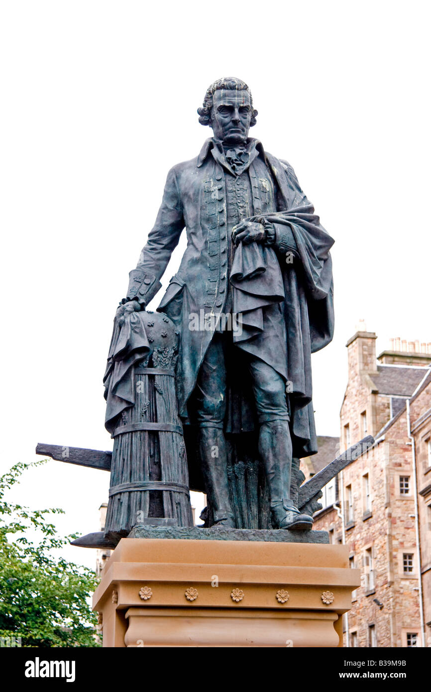 Edinburgh statues edinburgh history hires stock photography and images Alamy