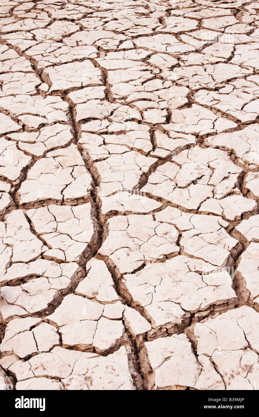 Empty presa (reservoir) in Soria on Gran Canaria in The Canary islands Stock Photo