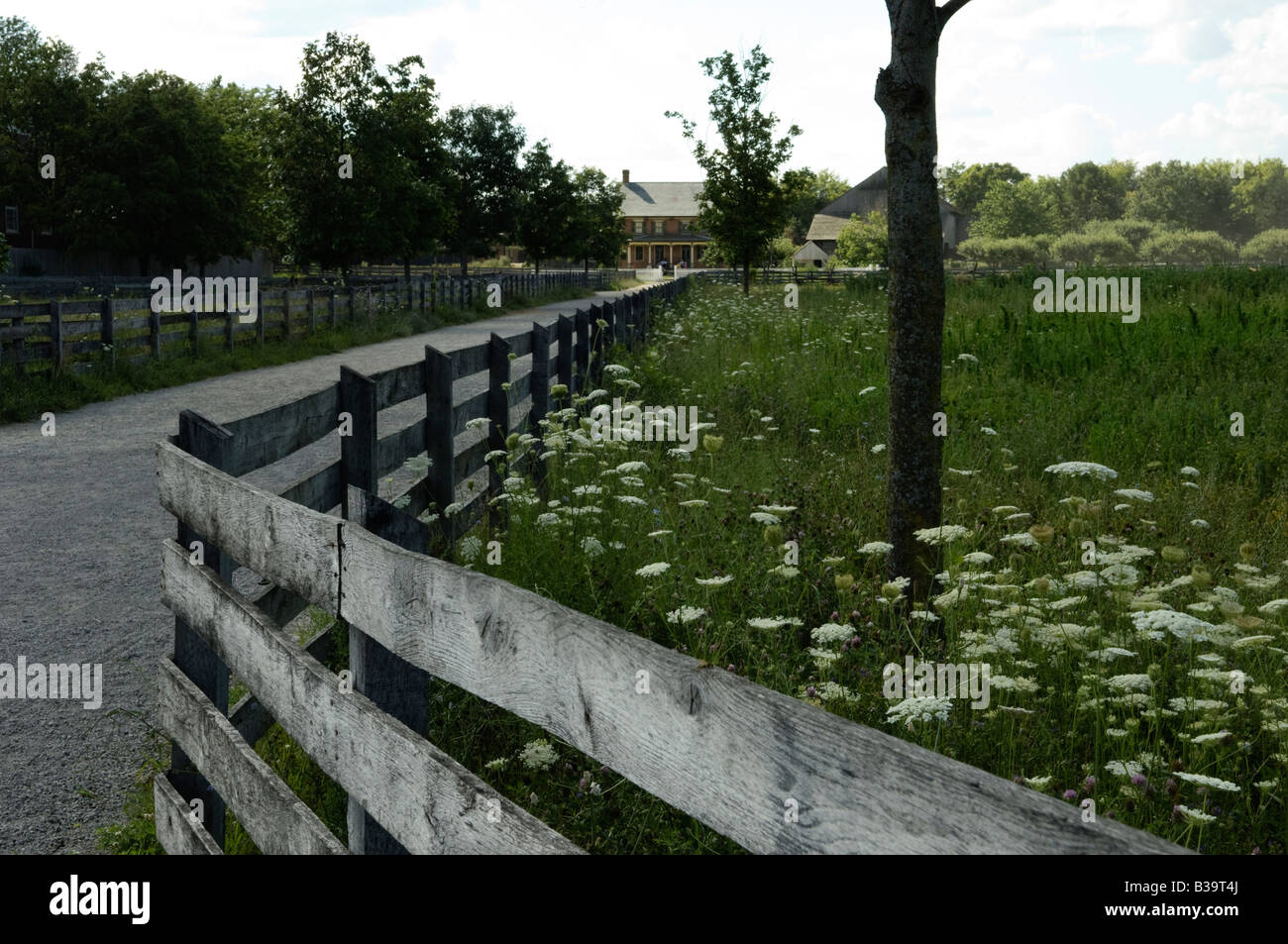 Firestone Farm at Greenfield Village in Dearborn Michigan USA Stock