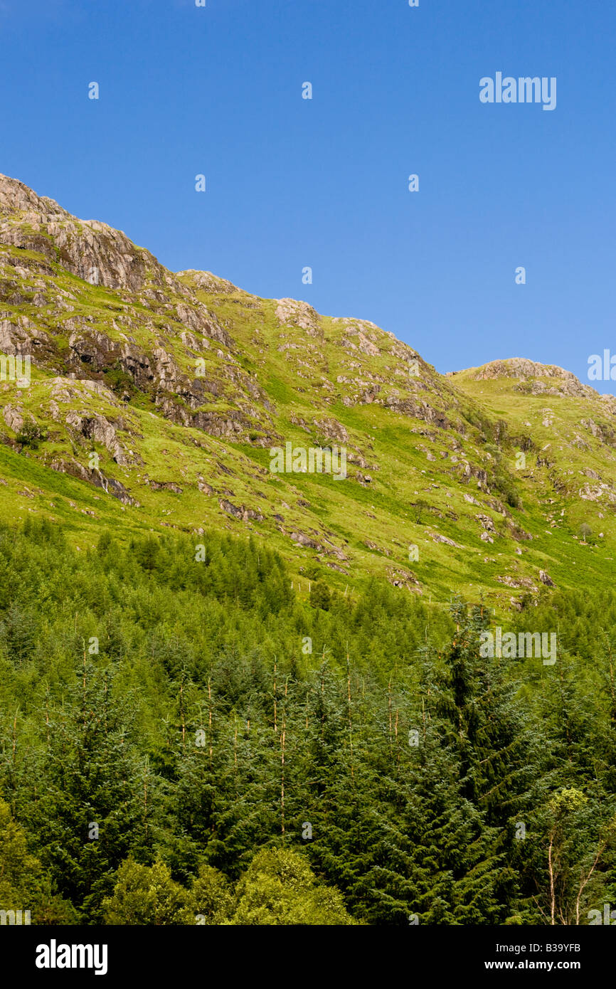 Generic Highlands Mountain scenery, Scotland Stock Photo
