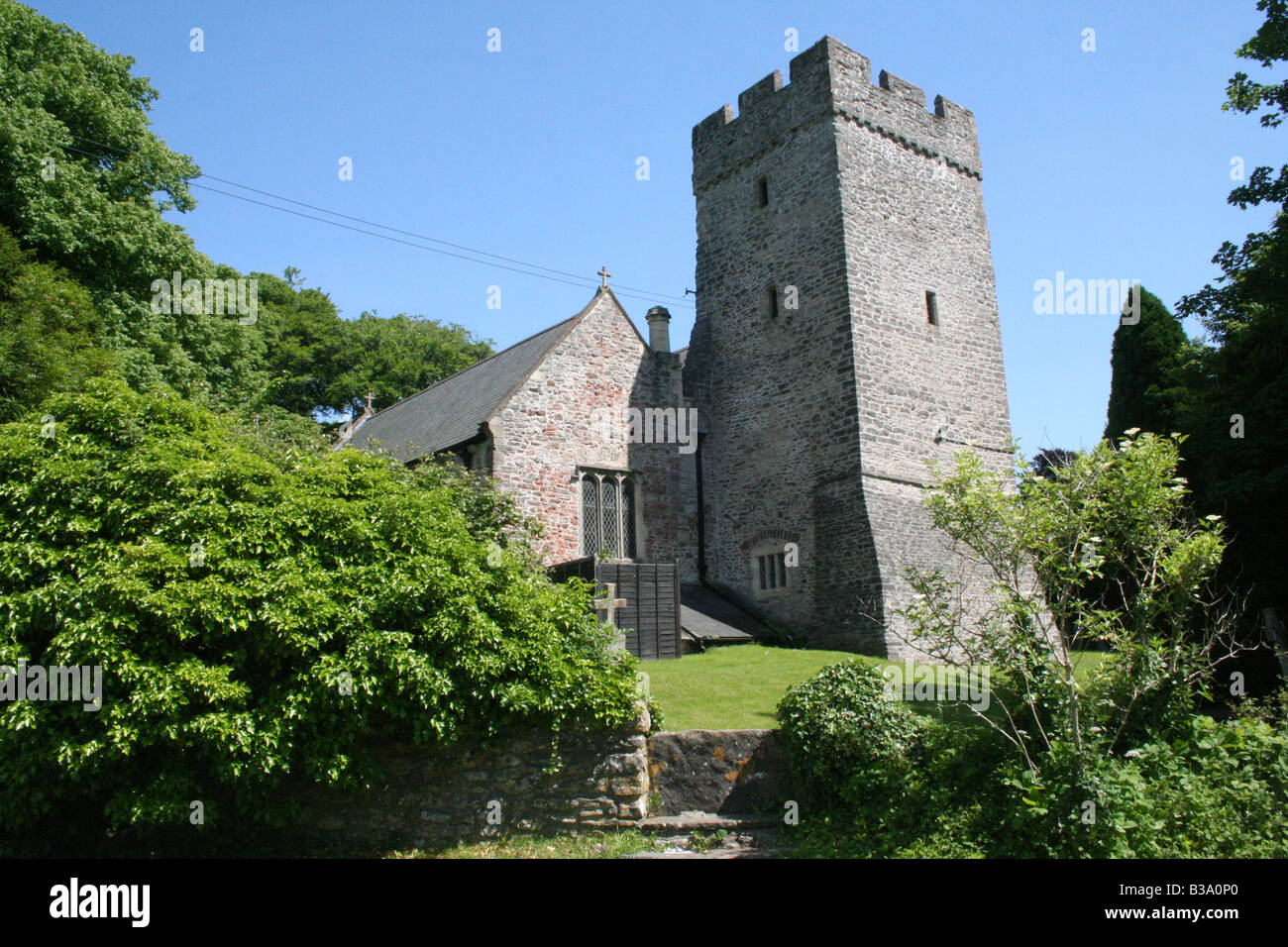 Sully Church Vale Of Wales, UK Stock Photo Alamy