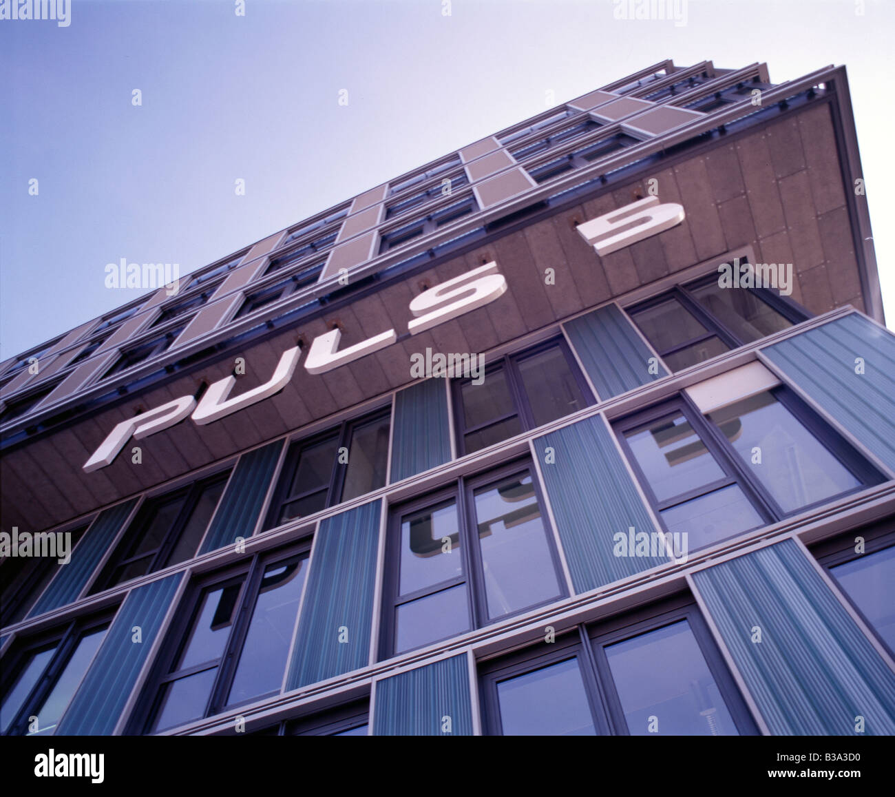 Puls 5, new building in the urban area of Zurich Stock Photo