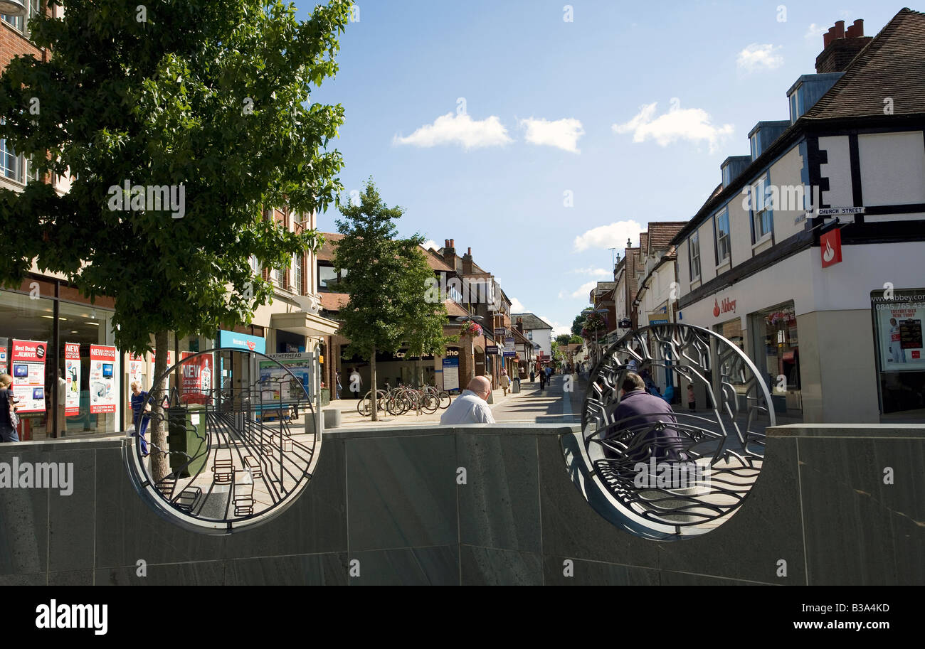 Town centre leatherhead surrey hires stock photography and images Alamy