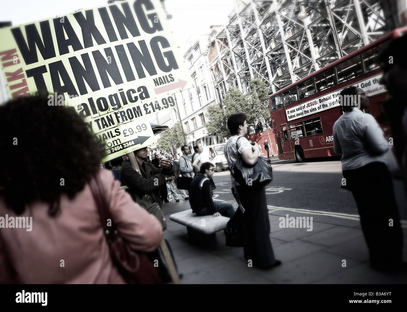 London Bus Stop Advert High Resolution Stock Photography and Images - Alamy
