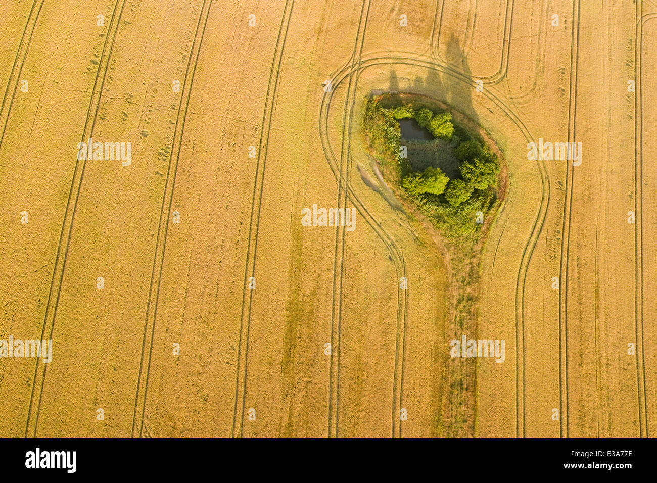 Aerial view of Kent countryside Stock Photo - Alamy