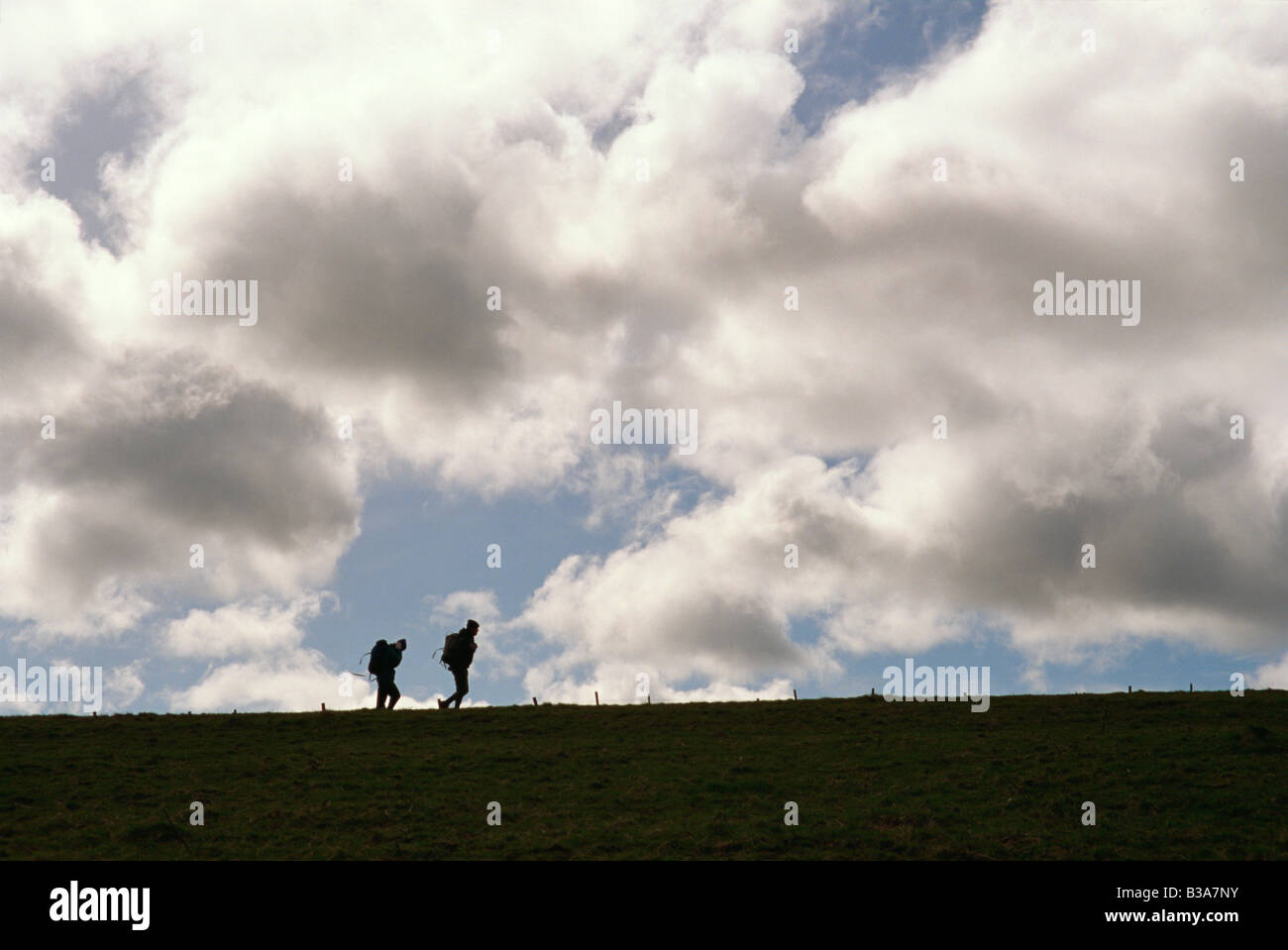 Hikers in wales walking hi-res stock photography and images - Alamy