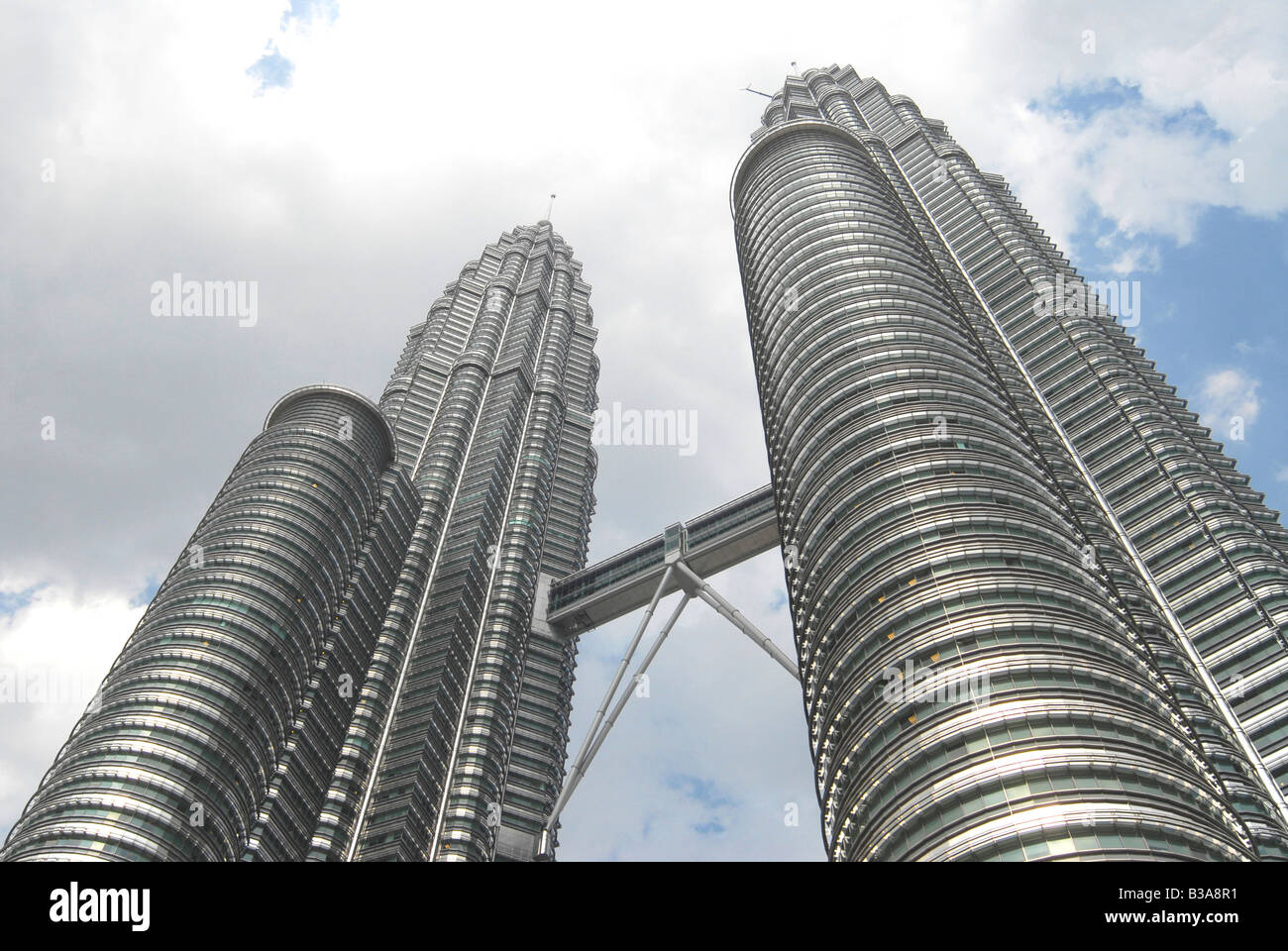 Petronas Twin towers Kuala Lumpur Malaysia Stock Photo