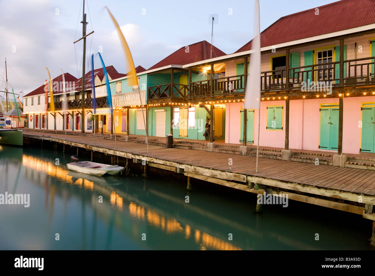 Caribbean Antigua Heritage Quay Shopping District In St Johns B3A93D 