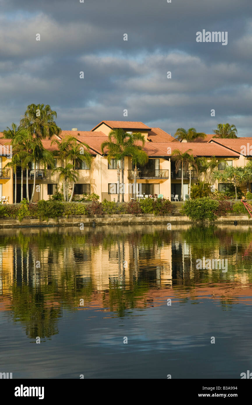 Australia, Queensland, Sunshine Coast, Noosa,Along Weyba Creek and Munna Point Stock Photo