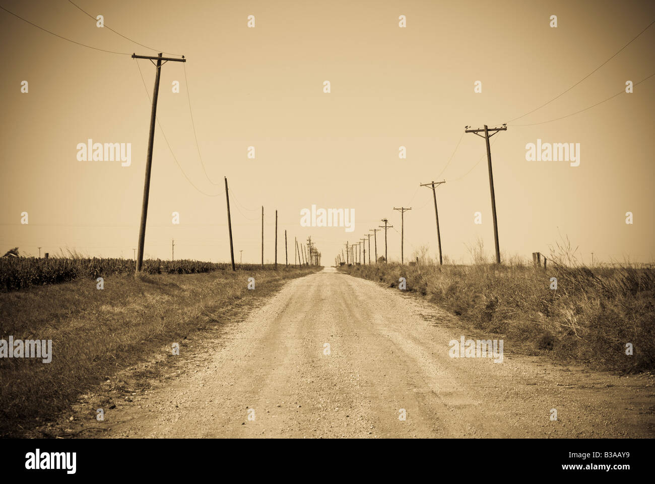 USA, Texas, Route 66, Abandoned town of Jericho (Jericho Gap last