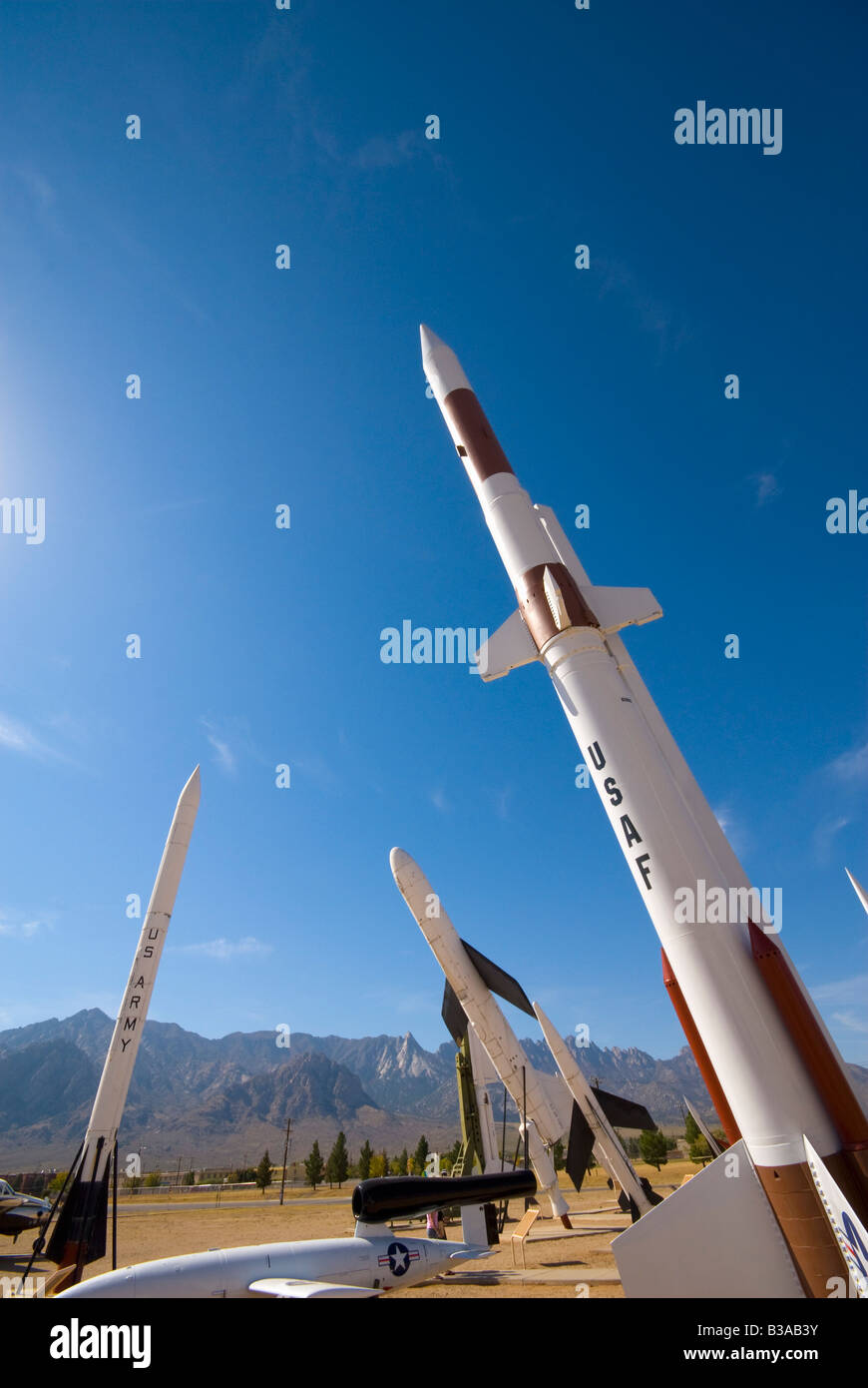 USA, New Mexico, White Sands Missile Range Stock Photo Alamy