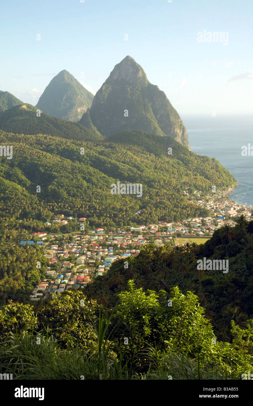 St lucia pitons hires stock photography and images Alamy