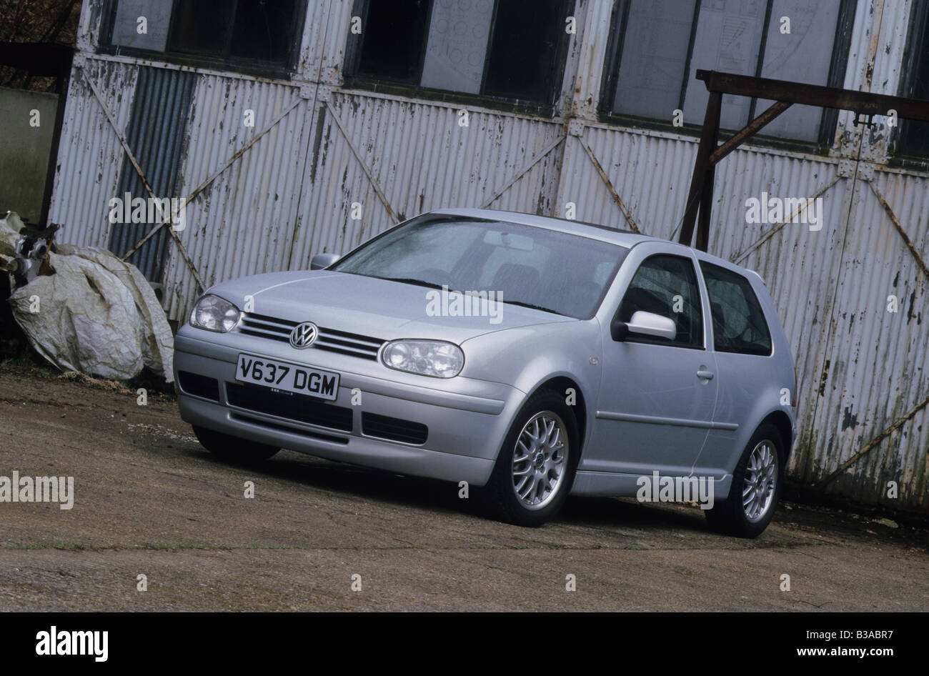 Volkswagen Golf Mk4 Stock Photo -