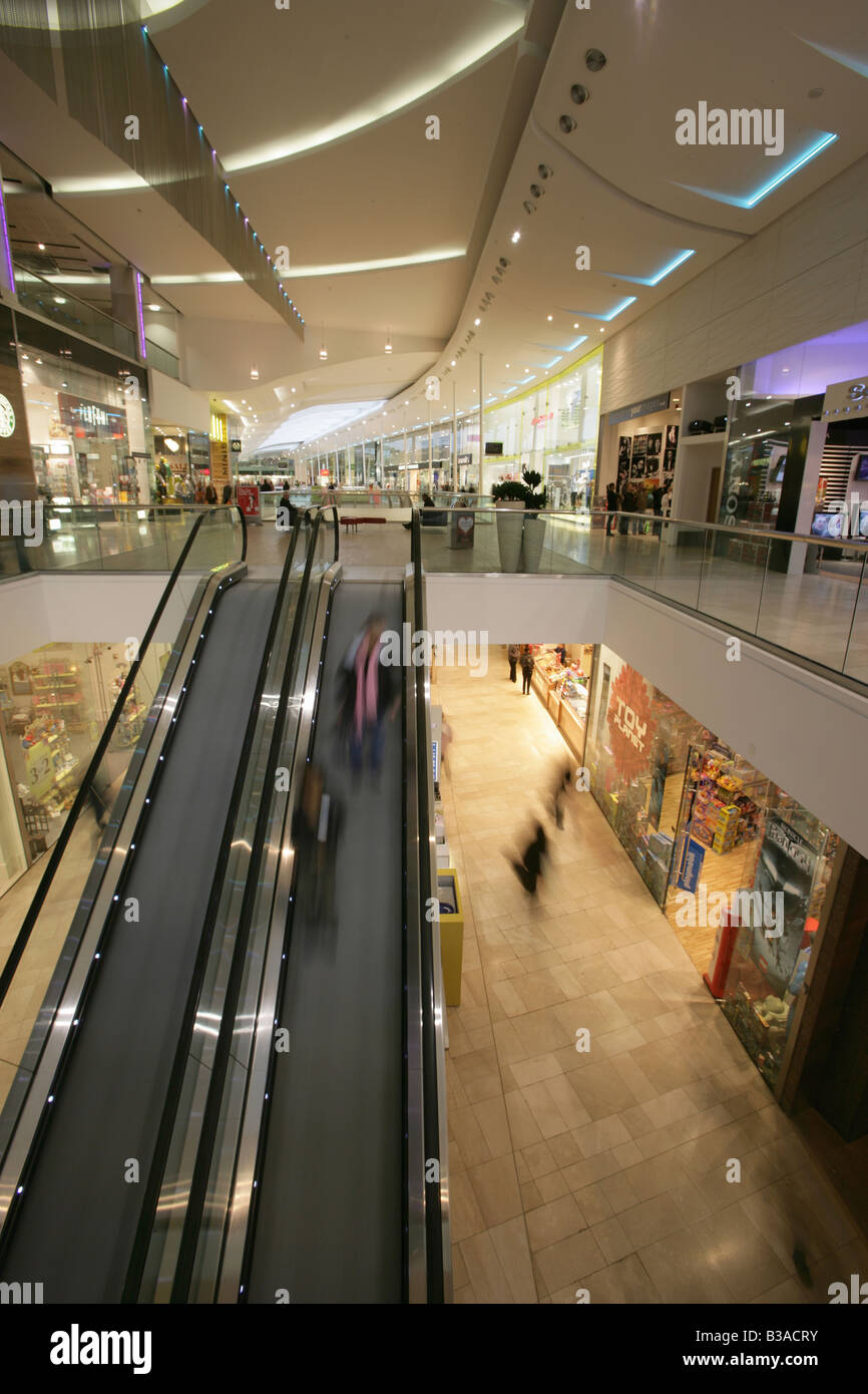 City of Derby, England. Retail shops and stores within the Westfield